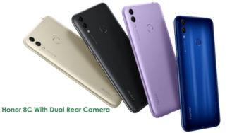 Honor 8c With Dual Rear Cameras And 6.26 Inch Display Launched