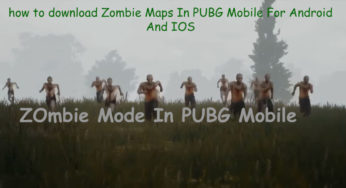 how to download Zombie Maps In PUBG Mobile For Android And IOS